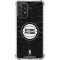 NBA Detroit Pistons Black Animal Print Galaxy A72 5G Clear Case